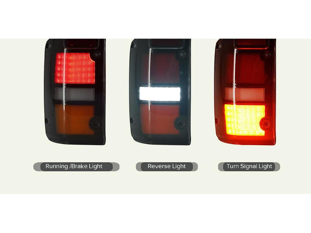 LED Tail Light Assembly with Turn Signal and Brake for 1987-1997 PATROL Y60