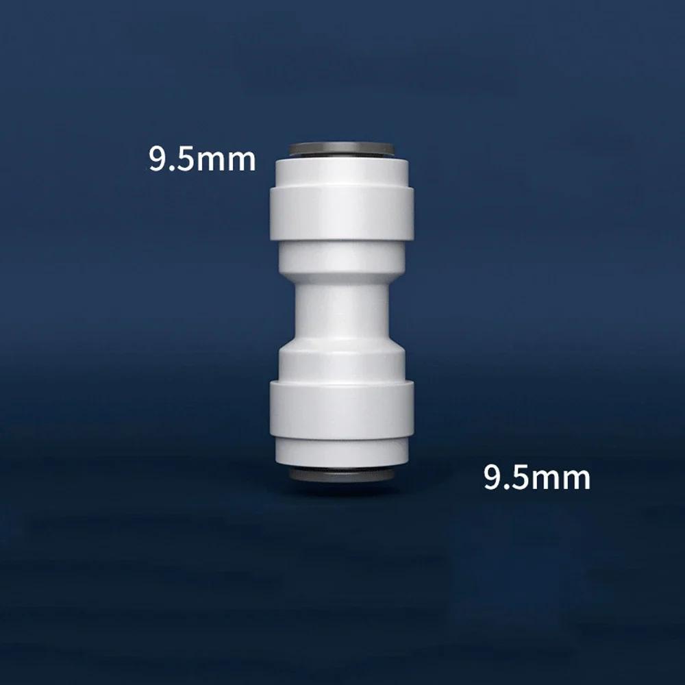 3/8" 1/4" Tube Reducing Tee 3 Ways Food Grade POM Quick Fitting Connector For Aquarium RO Water Filter Reverse Osmosis System
