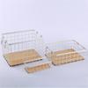 Kitchen Inspired Storage for Metal Rack Organizing Baskets