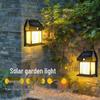 Outdoor Solar Waterproof Tungsten Filament Courtyard Light with Motion Sensor