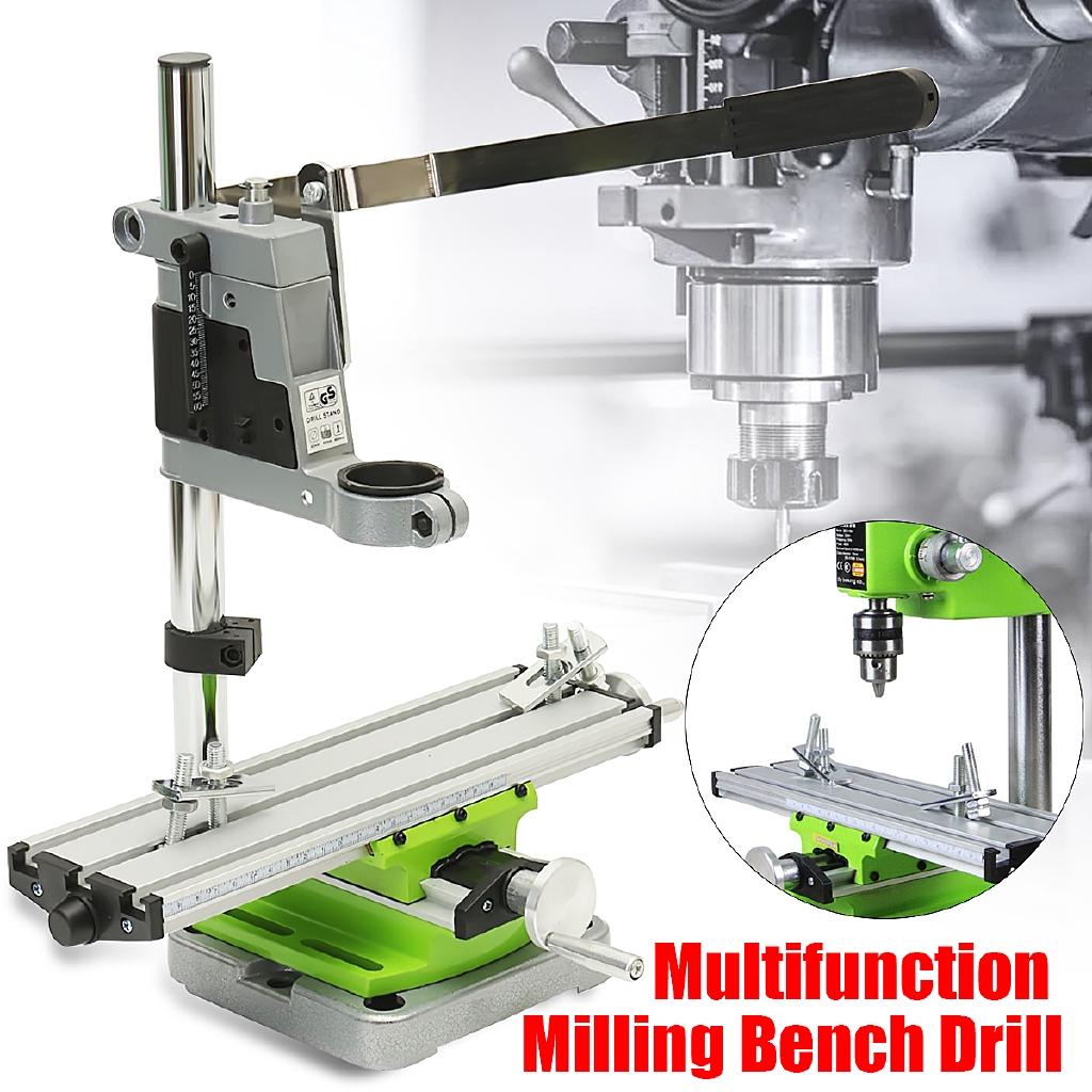 New Working Slide Table Vise Fixture Adjustment Worktable w/Plat Nose Pliers For Bench Drill Multifunction Milling Machine 310 * 90mm * 80mm