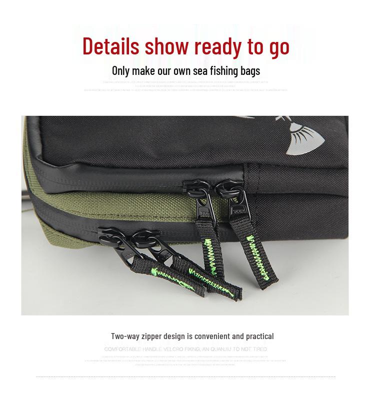 Love Lure Angeltasche mit Fächern für Rollen & Köder