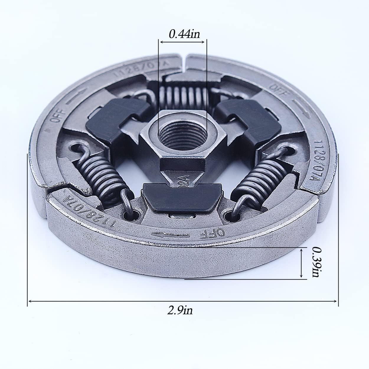 

3/8 -7T Spur Sprocket Clutch Drum Cover Kit For Stihl 036 MS360 036PRO Chainsaw, Clutch Drum, Clutch Assy, Needle Bearing, Clutch Washer, E-clip.