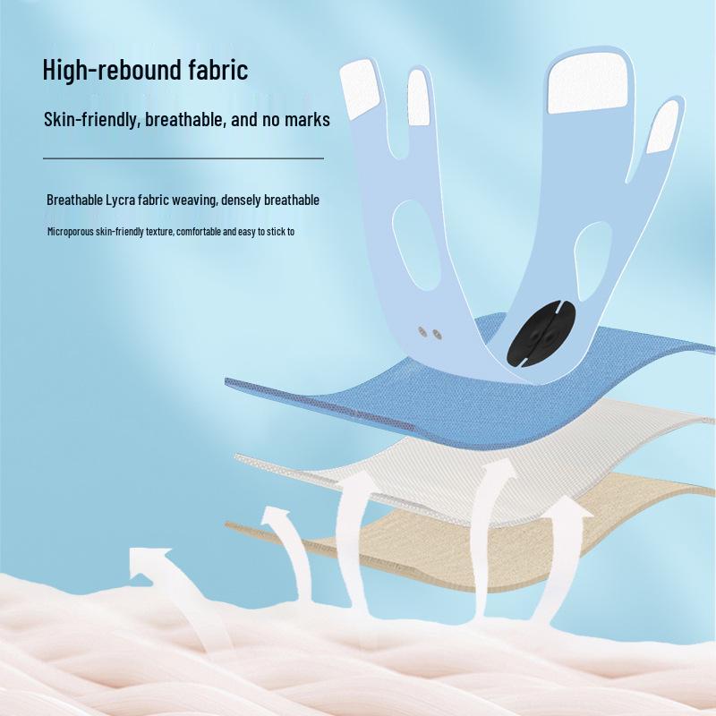 Smart EMS Microcurrent Facial Massager: V-Shape Face Bandage & Electric Massage Mask.