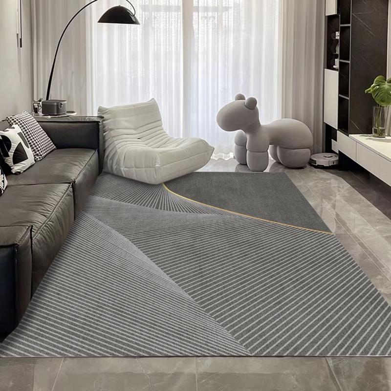 

VIKAMA Modern Minimalist Luxury-Style Living Room Coffee Table Carpet Bedroom Full Coverage Bedroom Bedside Mat Home Decoration 80x160cm