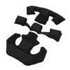 Helmet Cushion Head Pad Protective 2 Layer Memory Foam Cushion Helmet Pad Set for WENDY Black
