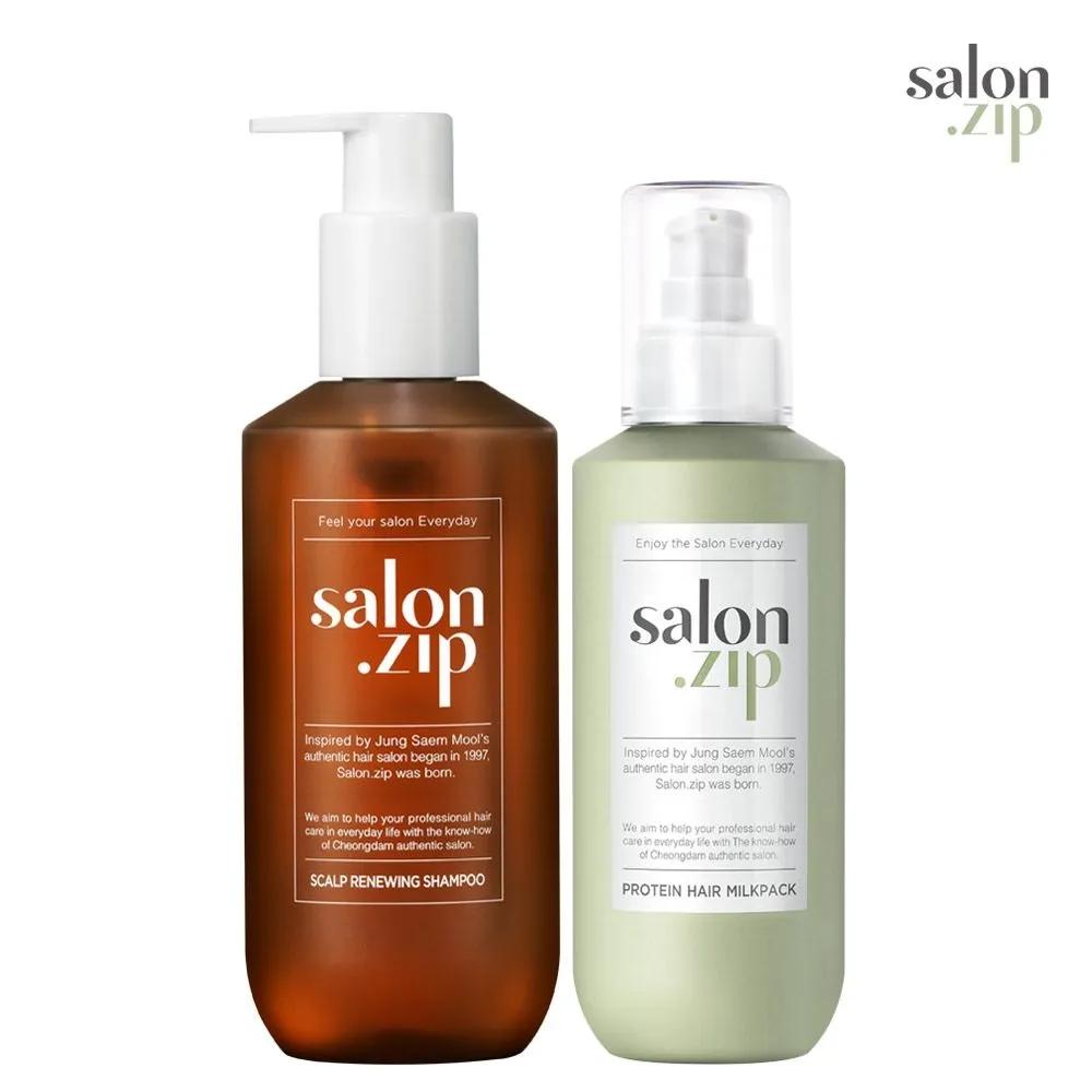 

Salon.Zip Scalp Shampoo: 400ml, Milk Pack: 200ml