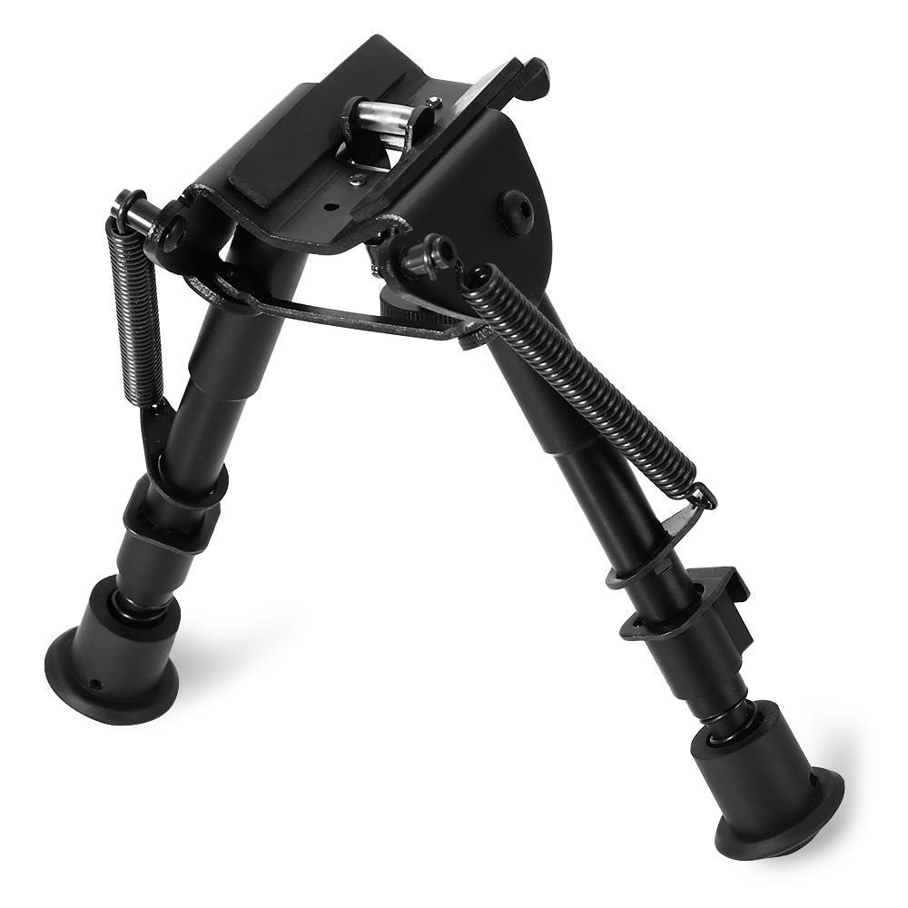 Foldable Bipod Adjustable 6 9 Inch Legs Sniper Hunting Riflescope Bipod Sling Swivel