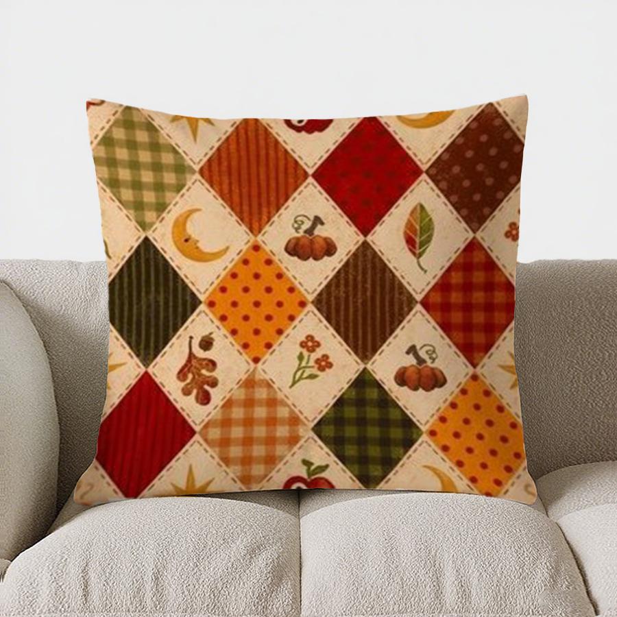 Home Decor Autumn Leaves Pattern Pillow For Home Decor Pattern Cushion Cover Suitable For Sofa Bedroom Car Pillow Cover