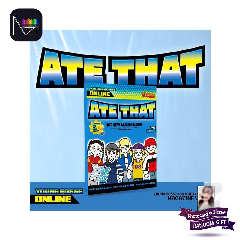 

[ПРЕДЗАКАЗ] YOUNG POSSE – EP [ATE THAT] (Журнал Вер.) 1PCS