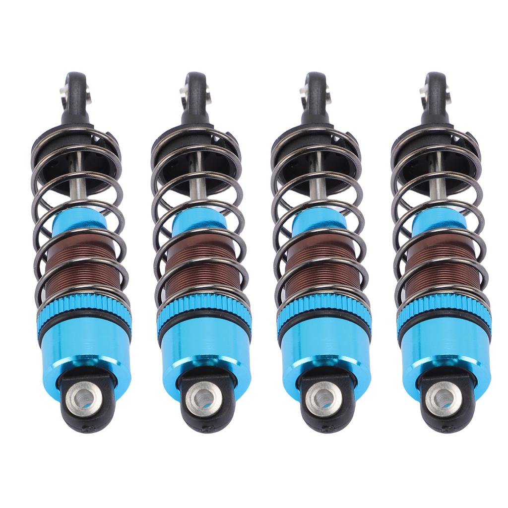4Pcs RC Shock Absorber Aluminum Alloy Lightweight 1 10 Remote Control Cars RC Shock Damper 70mm Blue