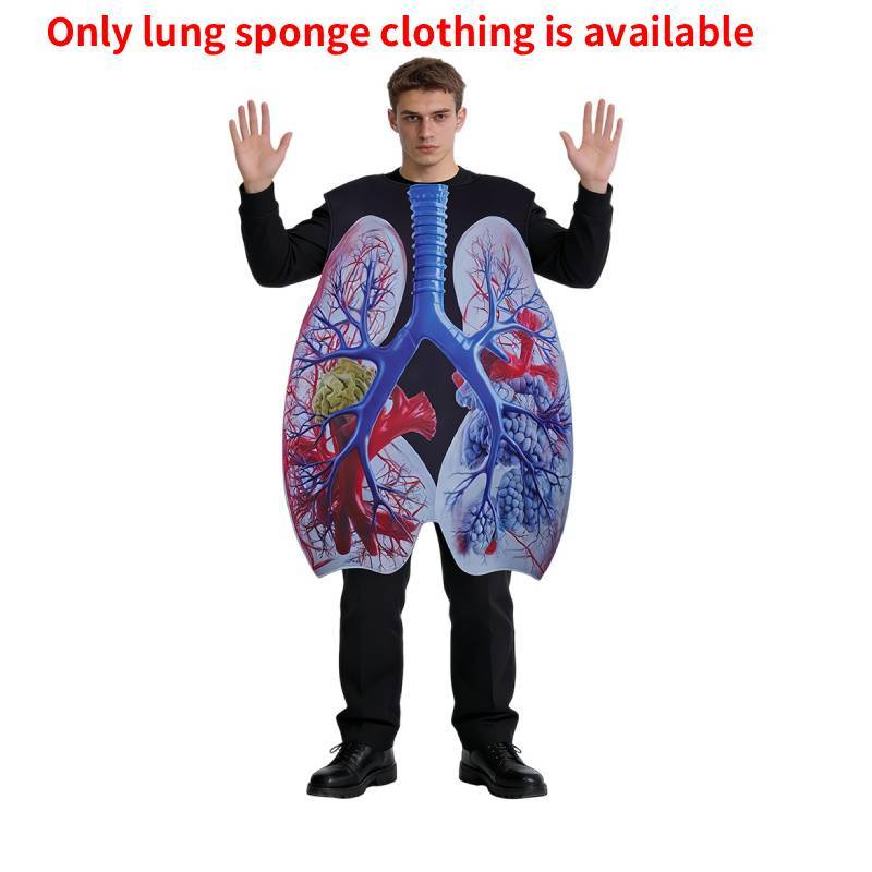 Game Character Lung Cosplay Costume With Digital Print For Halloween And Stage Performances