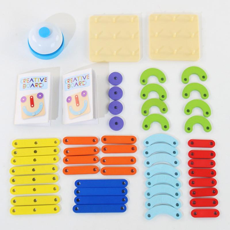 Puzzle Board Battle Toy With Color And Shape Recognition For Kids Exercise Brain