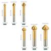 6/7 Stück/Set Senkerbohrer-Set Hochgeschwindigkeitsstahl Senkbohrer 3-schneidige Fräserbohrer Senker