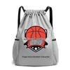 Size 7 Basketball & Football Training Backpack with Print Logo for Outdoor Sports and Fitness