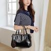 Vintage portable tote bag shoulder messenger women's bag