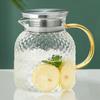 Zhuopu 1300ml High Borosilicate Glass Pitcher