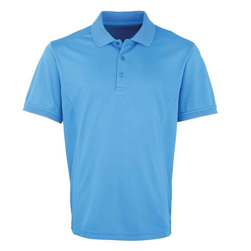 Premier Mens Coolchecker Pique Polo Shirt