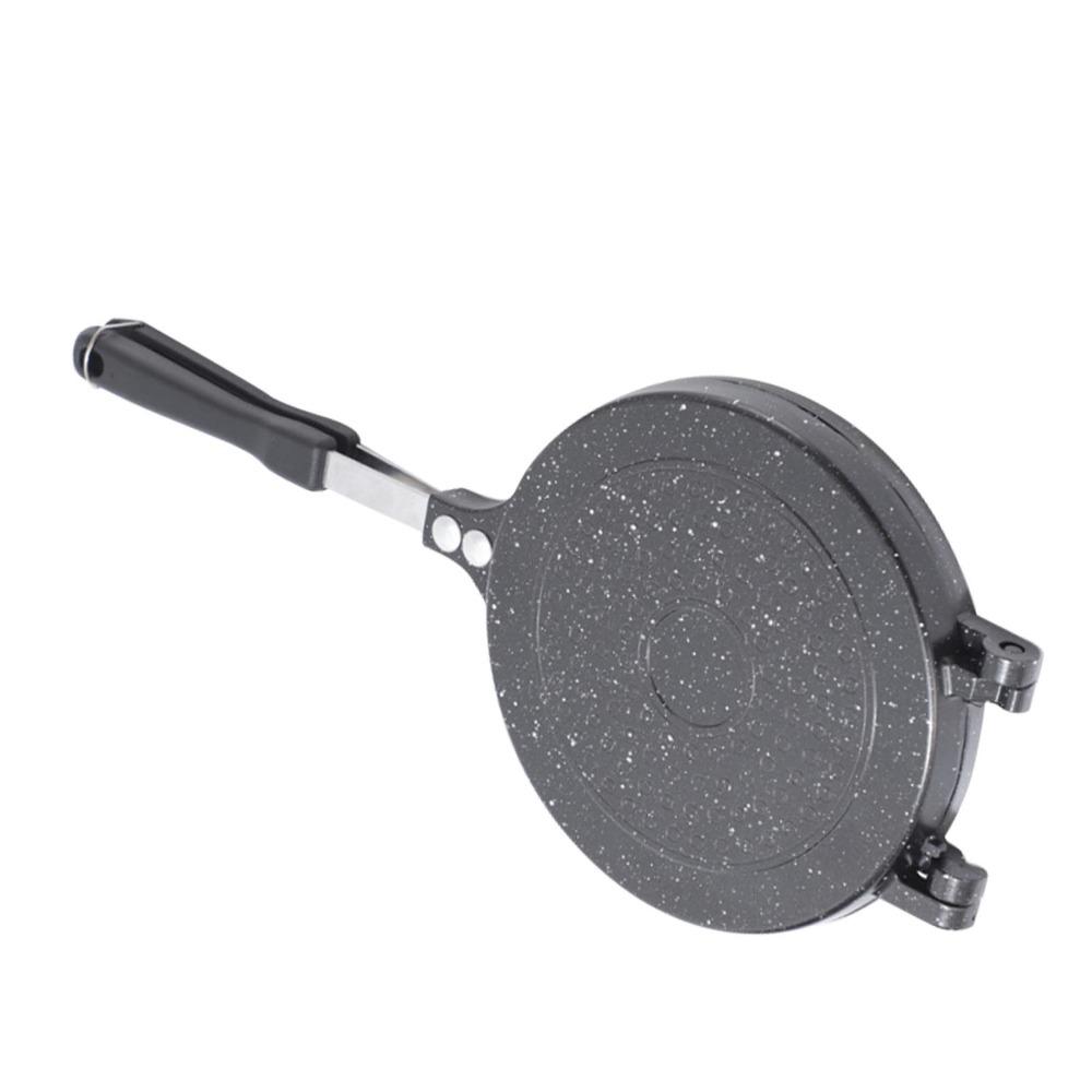 Heat Conduction Double Sided Frying Pan Aluminum Alloy Sandwich Maker Baking Cooking