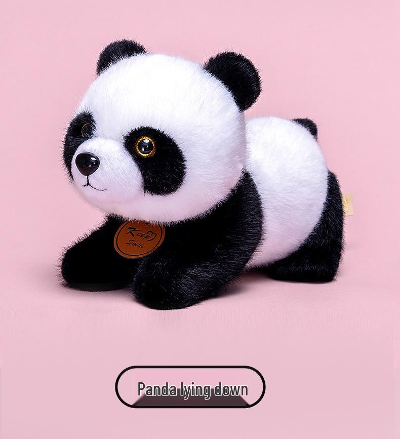 Adorable Fox Kitten Plush Toy Desk Ornament – Cute Pet Companion Gift