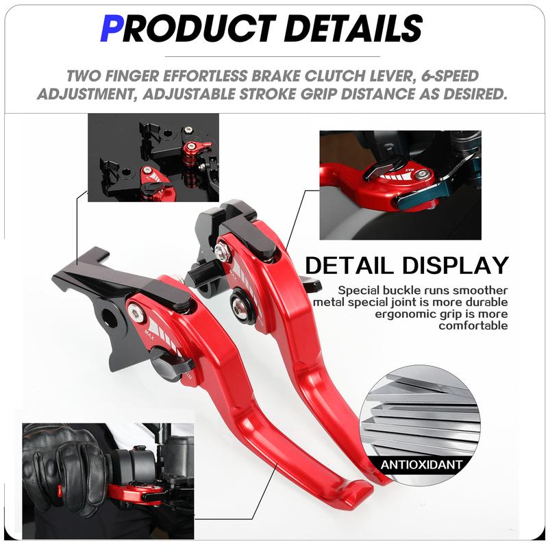Short Brake Lever For DUCATI Desert X 2023-2024 Desert X Rally 2024 Adjustable Brake Clutch Lever Handle Guard Levers DesertX