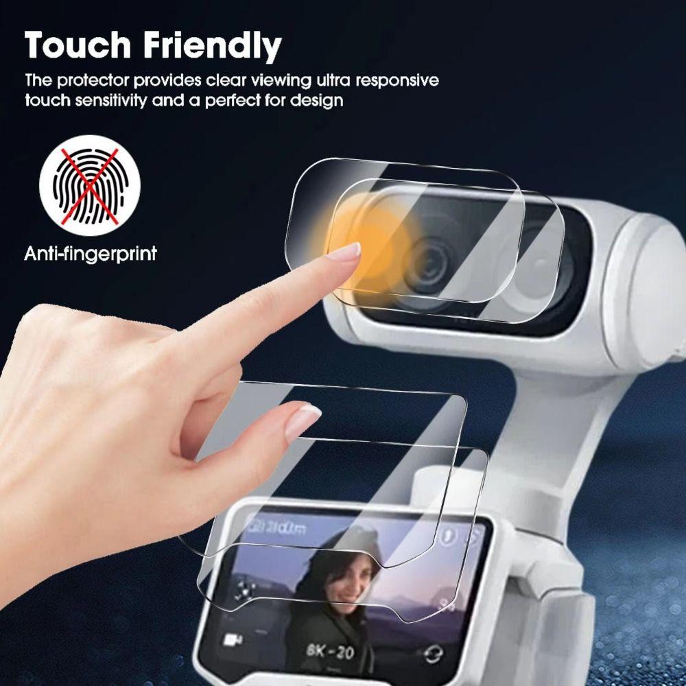 Tempered Glass Lens Films Protective Films for Insta360 Luna Ultra Gimbal Camera Accessories