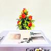 Artificial Potted Plants Artificial Flower Bonsai Artificial Fruit Ornaments 9 Small Fruits Open Pot Small Bonsai