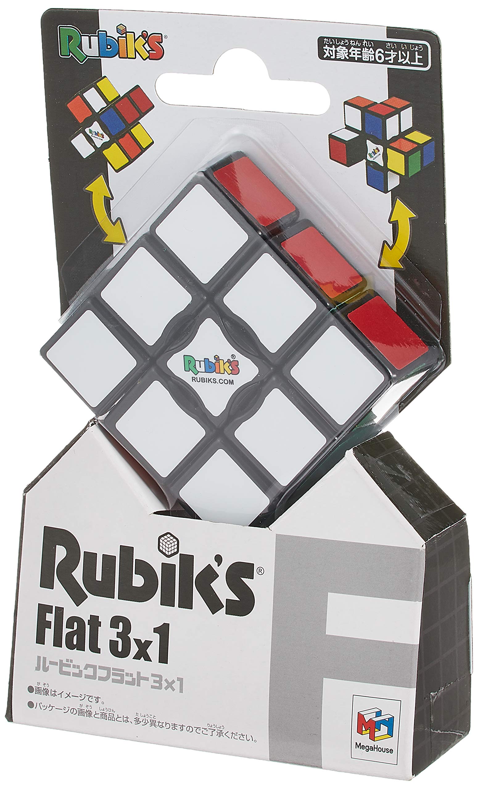 

Flat Licensed Rubik s 3×1 [Official Product]