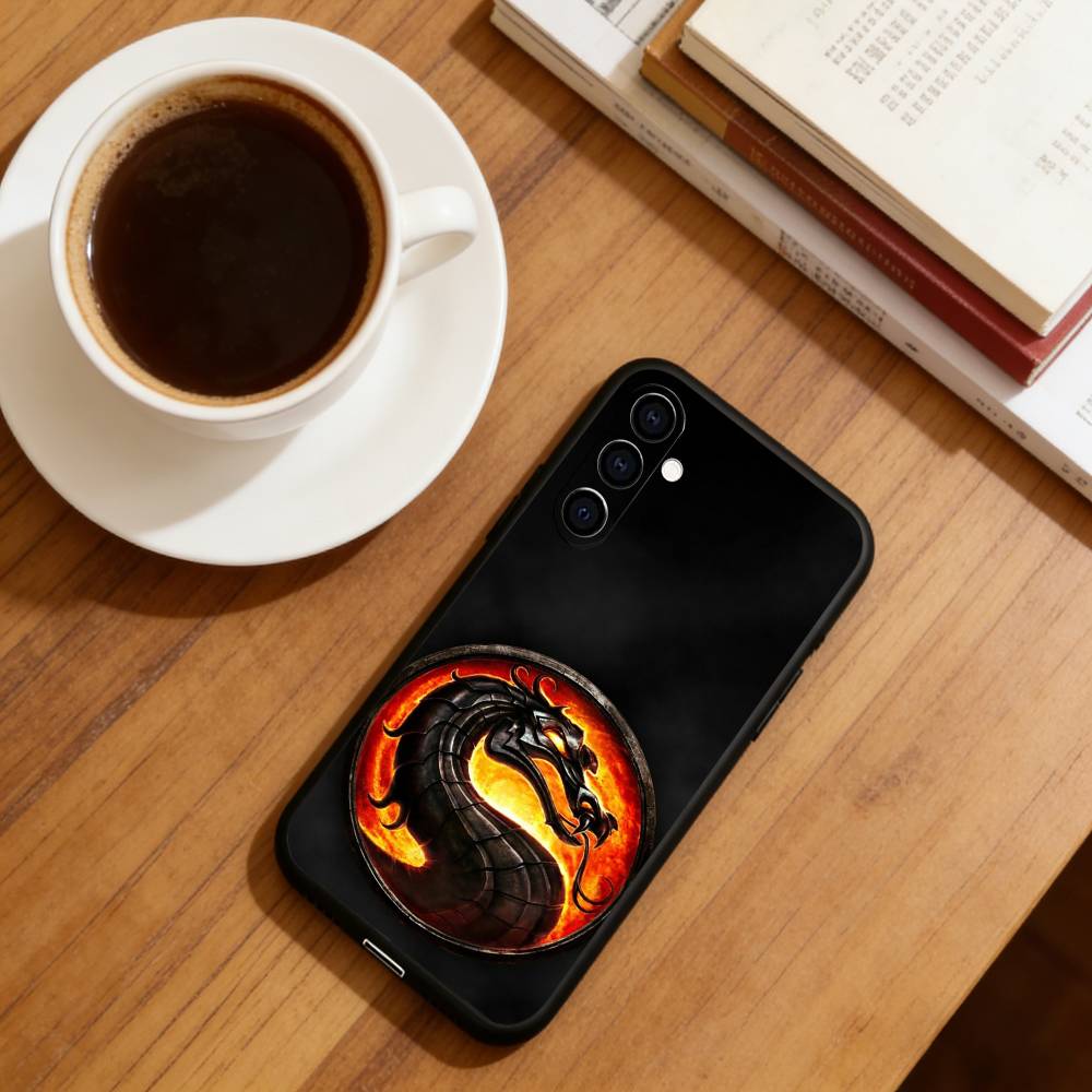 Mortal Kombat Phone Case For Samsung Galaxy A73,A72,A71,A70,A53,A52,A51,Soft Silicone Black Cover