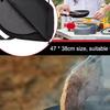 Baking Pan Storage Bag with Handle Wear-Resistant Skillet Bag Waterproof Camping Cookware Organizer Outdoor BBQ Tool for Kitchen