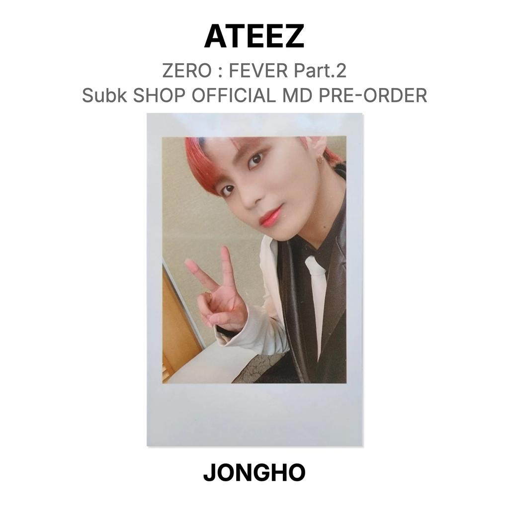 ATEEZ NULL : FEVER Teil 2 Subk SHOP OFFIZIELL MD VORBESTELLUNG Offizielle Fotokarte
