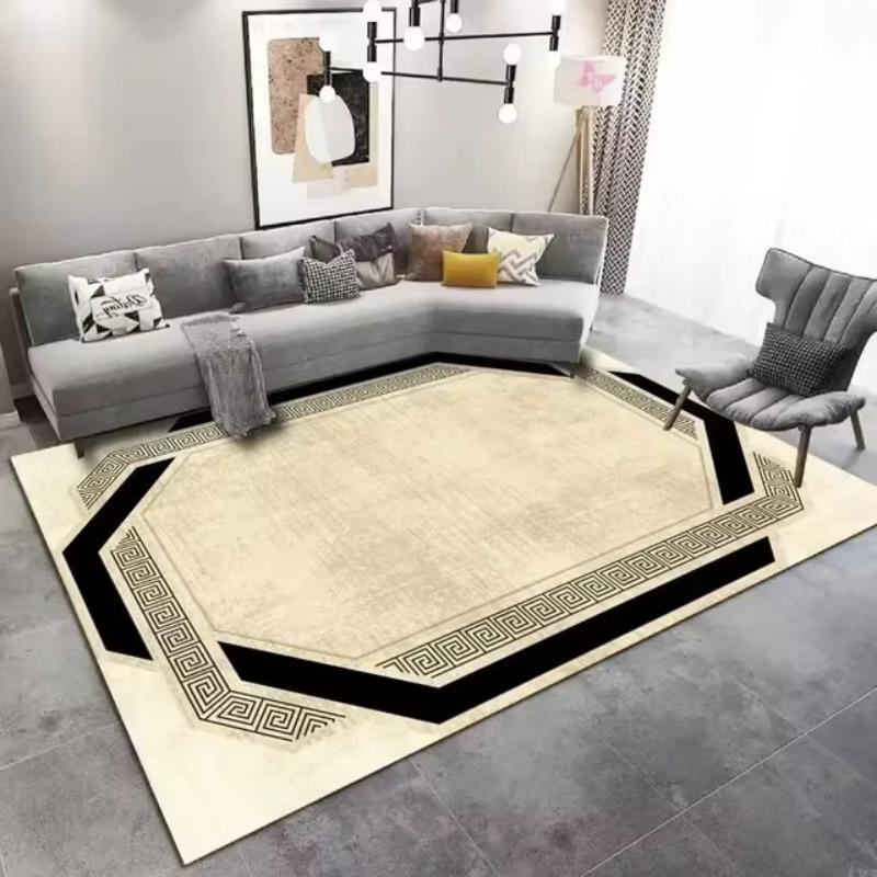 Brand New Luxury Carpet and Living Room Decor Carpet Elastic Mat Bedroom Carpet Home Decor Non-slip Mat Machine Washable