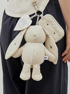 NewJeans X Kolle Bunny Zipper Pouch – White