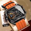 Men's watch multi-function three-movement fashion electronic watch