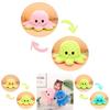 Adorable Double-sided Flip Reversible Octopus Plush Toy For Kids With Soft Texture