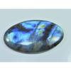 115Cts.Natural Labradorite Multi Fire Oval Cabochon Loose Gemstone 29X58X7MM D-224