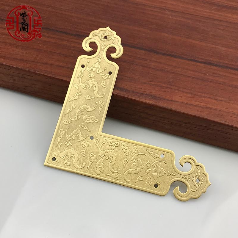 Cross Type L Type T Metal Corner Angle Bracket for Wood Box Feet Leg Corner Protector Jewelry Case Decorative Furniture Crafts