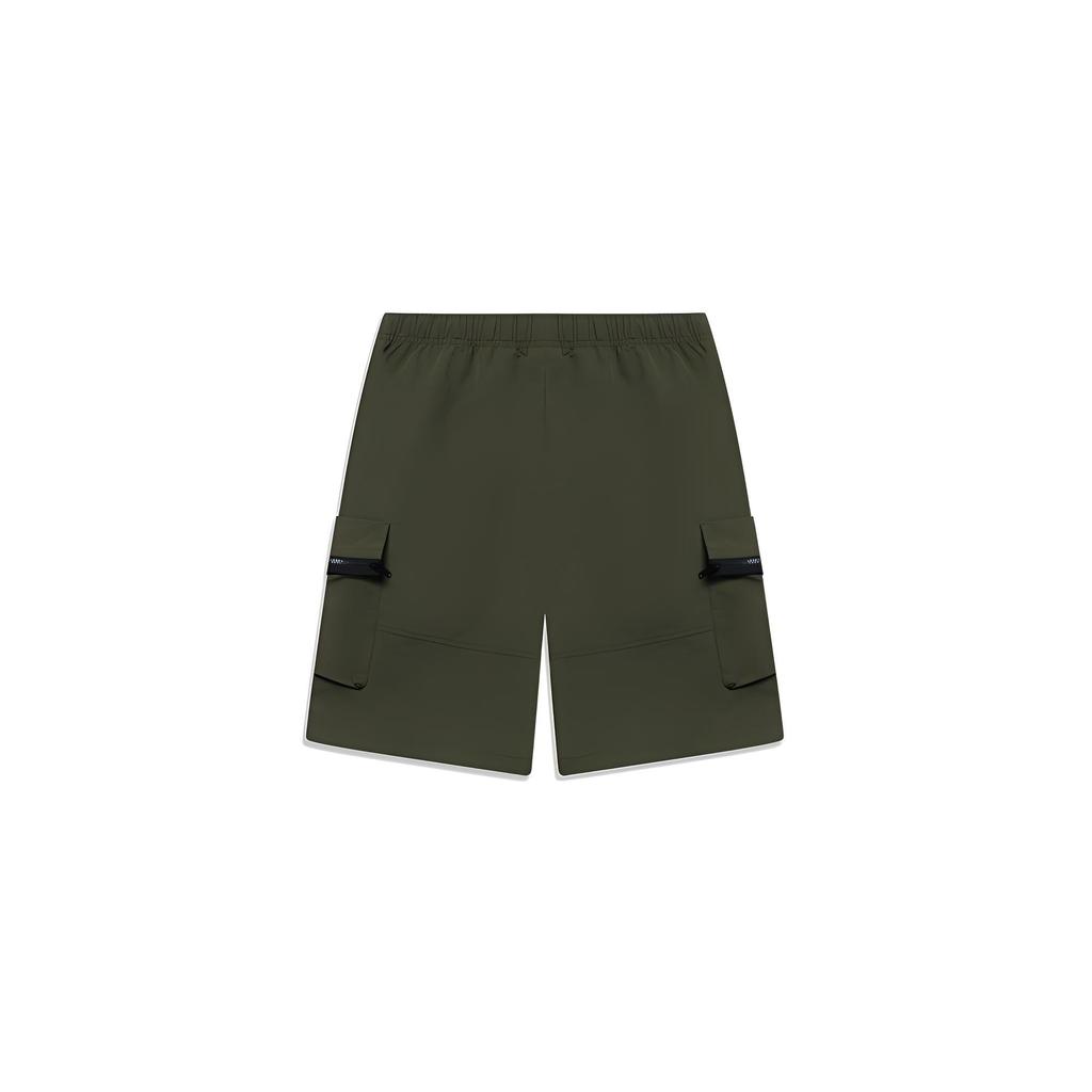 Li Ning Sportmode Kollektion Sporthosen Herren Dunkelolivgrün AKST643-3