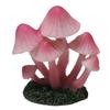 Micro Landscape Mushroom Resin Fungi Model With Faux Plants Decor Gifts Toy