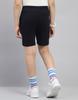 MONTE CARLO Jungen marineblaue bedruckte Bermuda-Shorts