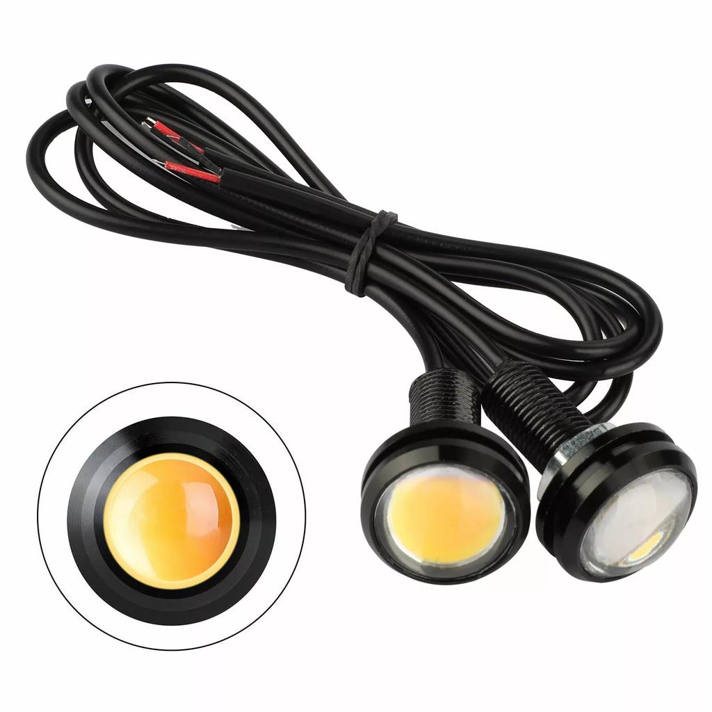 4 Pezzi Griglia Anteriore Paraurti Cofano Auto Luce LED Ambra Per Ford Suv Stile Raptor Luci Decorative Universali Per Esterni Auto