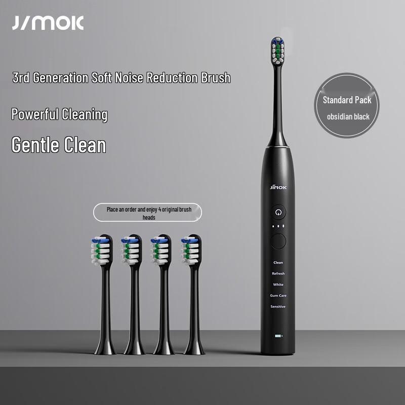 JIMOK K2 Sonic Electric Toothbrush CN plug (adapter included)
