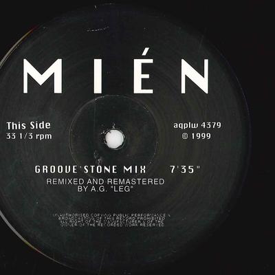 12-Zoll Schallplatte MIEN - Groove Stone Mix / Groove Light Mix AQPLW4379 Eigenpressung 1999 Unbekannt Dance & Electronica Gebraucht