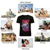 Skull Skateboard Print Streetwear Unisex Casual Short Sleeve Tee Pure Cotton T-shirt