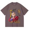 230 Gsm 100% Cotton Dragon Ball V18 Goku Print Unisex Heavy Cotton T Shirt