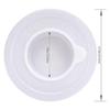 2PCS Mixing Bowl Covers Dustproof Design Reduces Ingredient Splatter Keeps Counter Clean During Baking Prep for 5.5-6QT