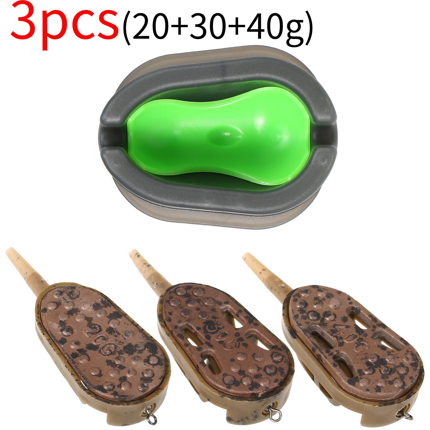 

3 шт., быстроразъемные формы для рыбной подачи, держатель для приманки для ловли карпа, инструмент