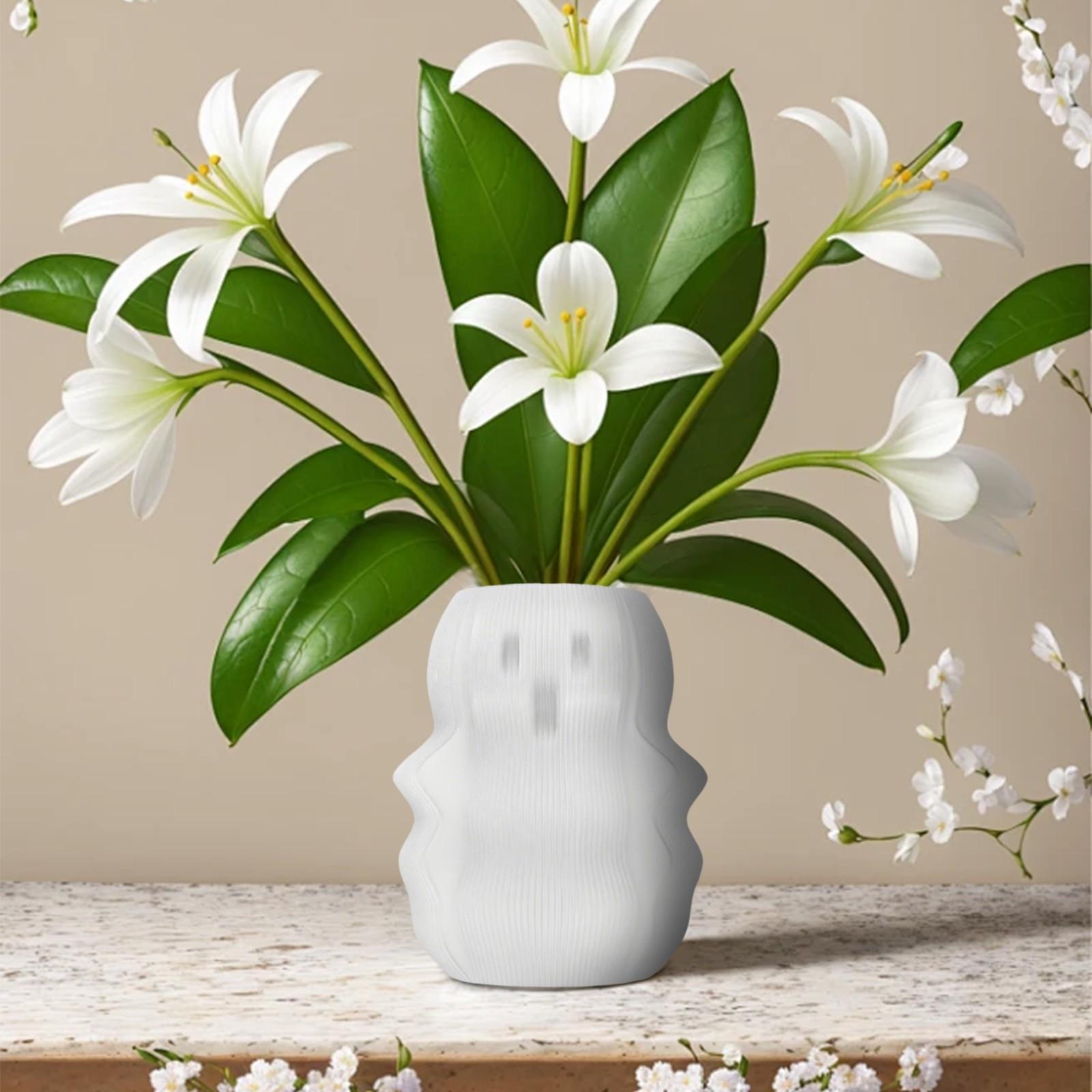 

Halloween Ghosts Vase Decoration One Size