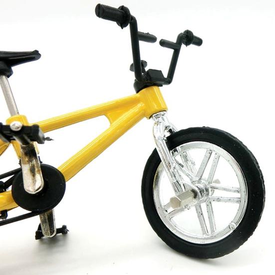 Model Bicicletă Anti-Coliziune Detaliu Mic Cadou de Festival Bicicletă de Deget Aliaj Turnare sub Presiune Jucărie Simulare pentru Copii