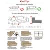 1pc Plush Sofa Cover Winter Warm Thick Plush Soft Sofa Slipcover Non-slip Sofa Couch Cover Furniture Protector for Living Room